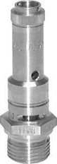G 1/2'' Stainless steel 316 Ti Pre-Set Safety Valve 36 bar (522.14 psi) DN 8