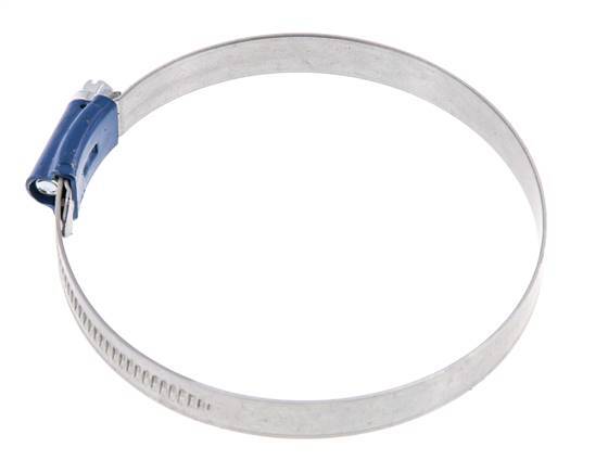 80 - 100 mm Hose Clamp with a Galvanised Steel 12 mm band - Aba [2 Pieces]