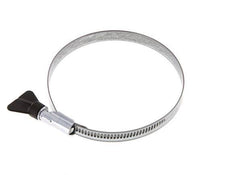 90 - 110 mm Hose Clamp with a Galvanised Steel 12 mm band With Butterfly Handle - Norma [2 Pieces]