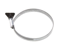 90 - 110 mm Hose Clamp with a Galvanised Steel 12 mm band With Butterfly Handle - Norma [2 Pieces]