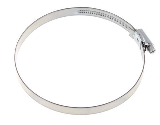 110 - 130 mm Hose Clamp with a Galvanised Steel 12 mm band - Ideal [2 Pieces]