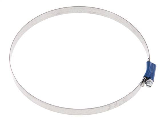 150 - 170 mm Hose Clamp with a Galvanised Steel 12 mm band - Aba [2 Pieces]