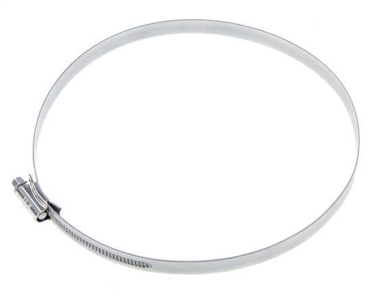 170 - 190 mm Hose Clamp with a Galvanised Steel 12 mm band - Ideal [2 Pieces]