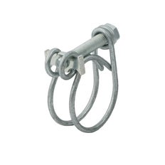 18 - 21 mm Hose Clamp Galvanised Steel [5 Pieces]
