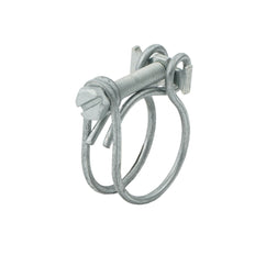 18 - 21 mm Hose Clamp Galvanised Steel [5 Pieces]