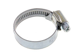 25 - 40 mm Hose Clamp with a Galvanised Steel 12 mm band - Ideal [5 Pieces]