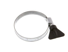 40 - 60 mm Hose Clamp with a Galvanised Steel 9 mm band With Butterfly Handle - Norma [5 Pieces]