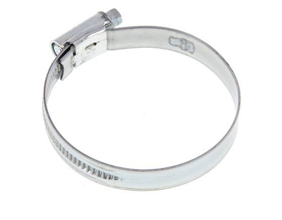 50 - 70 mm Hose Clamp with a Galvanised Steel 12 mm band - Ideal [5 Pieces]