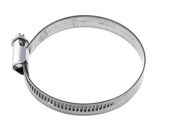 60 - 80 mm Hose Clamp with a Galvanised Steel 12 mm band - Norma [5 Pieces]