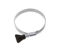 70 - 90 mm Hose Clamp with a Galvanised Steel 12 mm band With Butterfly Handle - Norma [2 Pieces]