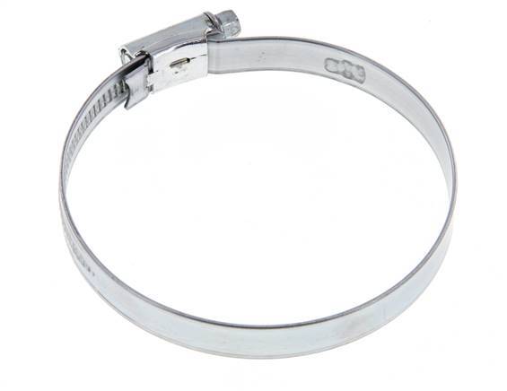 70 - 90 mm Hose Clamp with a Galvanised Steel 12 mm band - Ideal [5 Pieces]
