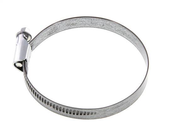 70 - 90 mm Hose Clamp with a Galvanised Steel 12 mm band - Norma [5 Pieces]