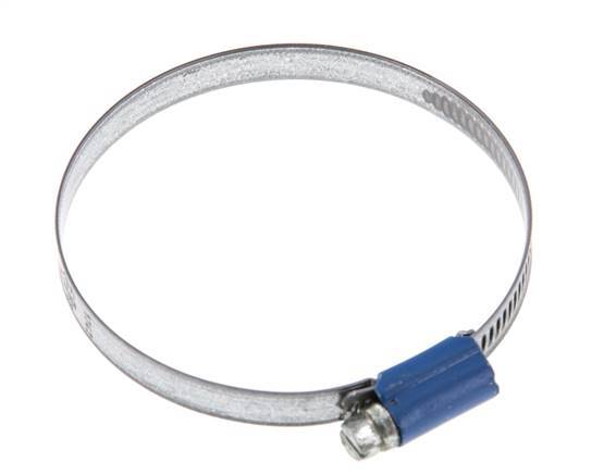 70 - 90 mm Hose Clamp with a Galvanised Steel 9 mm band - Aba [5 Pieces]