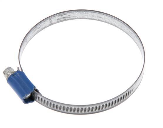 70 - 90 mm Hose Clamp with a Galvanised Steel 9 mm band - Aba [5 Pieces]