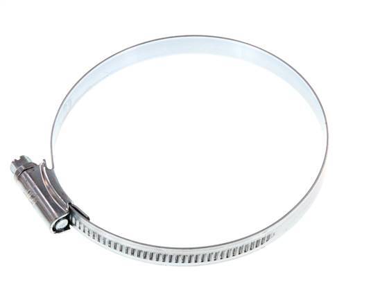 70 - 90 mm Hose Clamp with a Galvanised Steel 9 mm band - Ideal [5 Pieces]