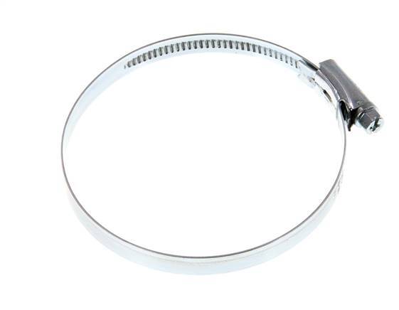 70 - 90 mm Hose Clamp with a Galvanised Steel 9 mm band - Ideal [5 Pieces]