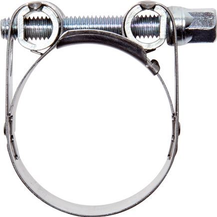 73 - 79 mm Hose Clamp with a Stainless Steel 430 25 mm band - Norma [2 Pieces]