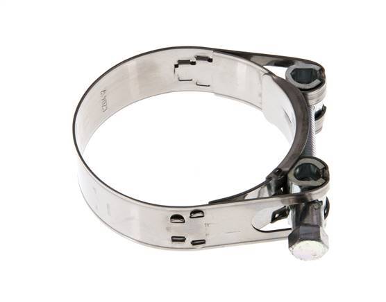 73 - 79 mm Hose Clamp with a Stainless Steel 430 25 mm band - Norma [2 Pieces]