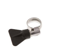 10 - 16 mm Hose Clamp with a Stainless Steel 304 9 mm band With Butterfly Handle - Norma [2 Pieces]