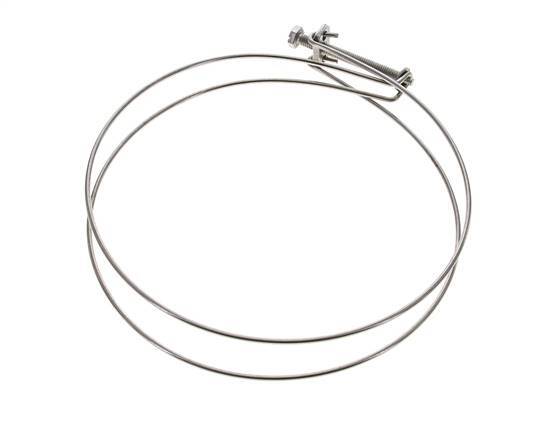 163 - 170 mm Hose Clamp Stainless Steel 304