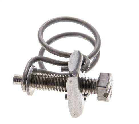 17 - 20 mm Hose Clamp Stainless Steel 304 [2 Pieces]