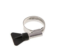 20 - 32 mm Hose Clamp with a Stainless Steel 304 12 mm band With Butterfly Handle - Norma [2 Pieces]