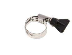 20 - 32 mm Hose Clamp with a Stainless Steel 304 12 mm band With Butterfly Handle - Norma [2 Pieces]