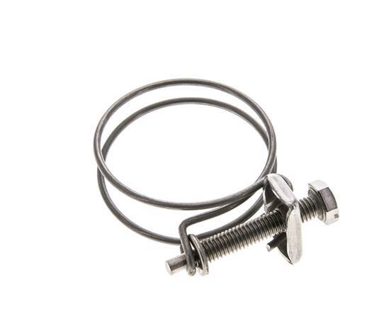 40 - 45 mm Hose Clamp Stainless Steel 304 [2 Pieces]