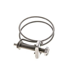 40 - 45 mm Hose Clamp Stainless Steel 304 [2 Pieces]