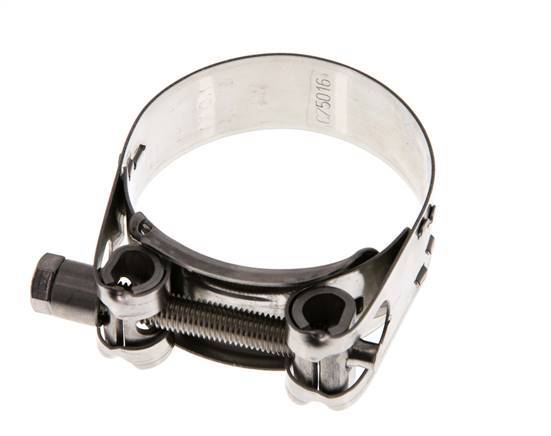 51 - 55 mm Hose Clamp with a Stainless Steel 304 20 mm band - Norma