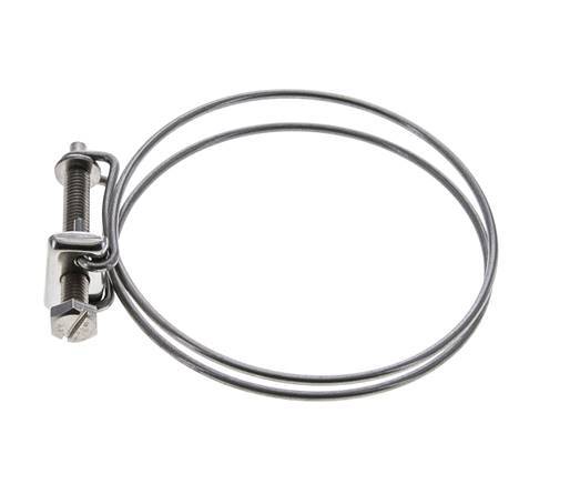 80 - 85 mm Hose Clamp Stainless Steel 304 [2 Pieces]