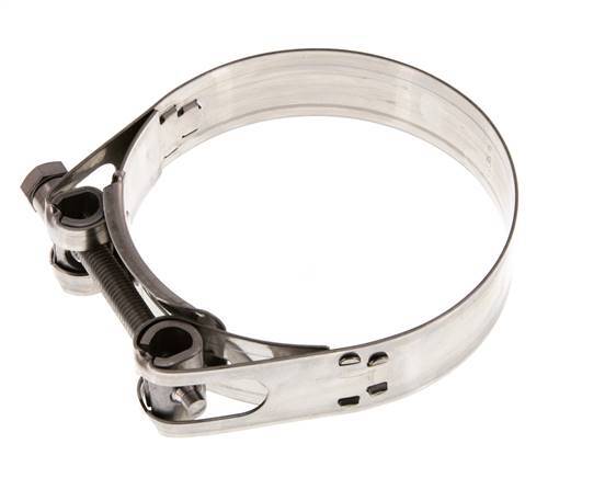 abrazadera de manguera de 91 - 97 mm con banda de acero inoxidable 304 de 25 mm - Norma