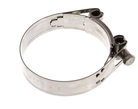 abrazadera de manguera de 91 - 97 mm con banda de acero inoxidable 304 de 25 mm - Norma