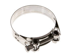 abrazadera de manguera de 91 - 97 mm con banda de acero inoxidable 304 de 25 mm - Norma