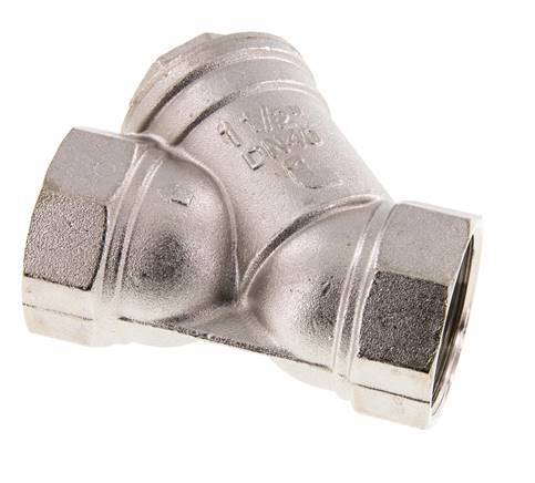 G1 1/2'' Filtro en Y 0.5mm Latón Niquelado NBR 20bar