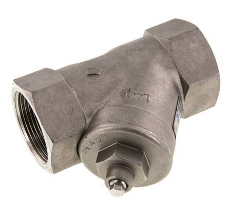 G1 1/2'' Filtro en Y 0.8mm Acero Inoxidable PTFE 40bar