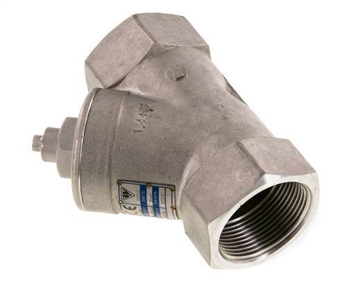 G1 1/2'' Filtro en Y 0.8mm Acero Inoxidable PTFE 40bar