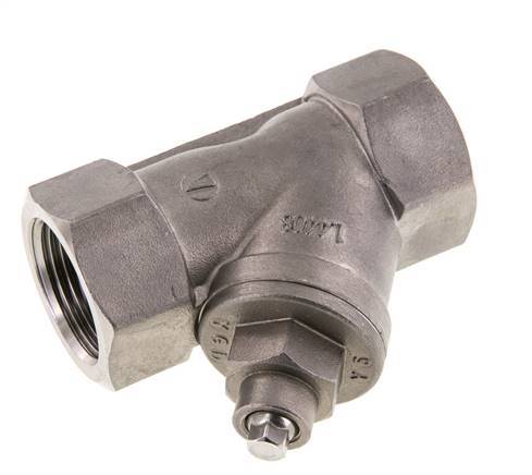 G1'' Filtro en Y 0.25mm Acero Inoxidable PTFE 40bar