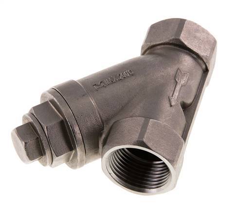 G1'' Filtro en Y 0.6mm Acero Inoxidable PTFE 40bar