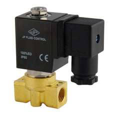 Electroválvula ST-DA 1/4'' latón FKM 0-13bar 380V AC