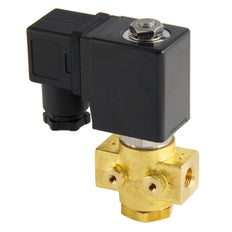 Electroválvula ST-DB 1/8'' NO latón FKM 0-12bar 380V AC