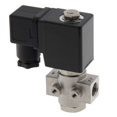 Electroválvula ST-DB 1/4'' NO acero inoxidable EPDM 0-12bar 24V AC