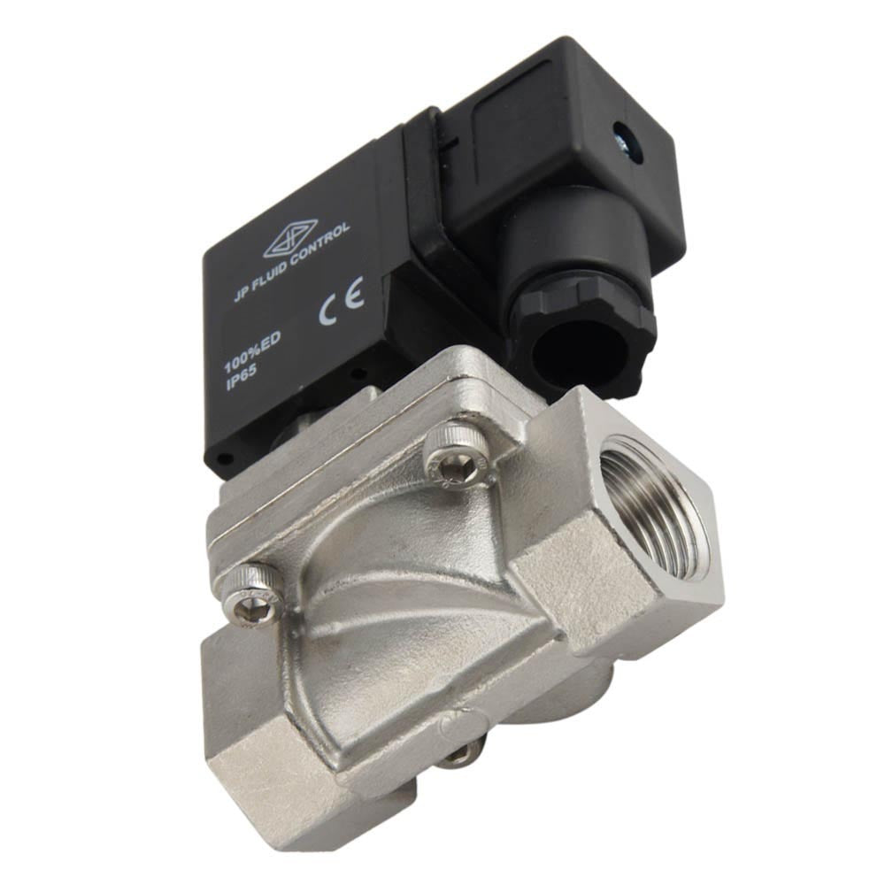 Electroválvula ST-IA 1/2'' acero inoxidable FKM 0,5-16bar 230V AC