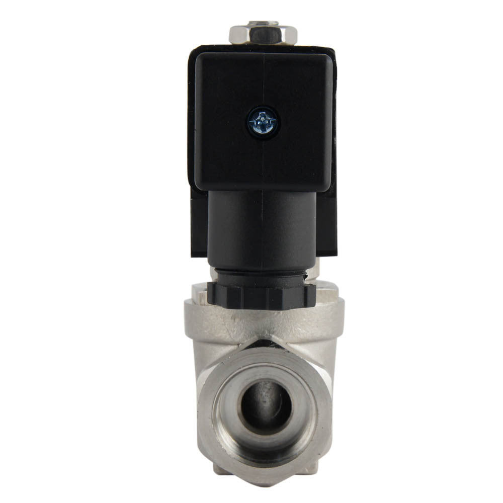 Electroválvula ST-SA 1/4'' acero inoxidable FKM 0-16bar 380V CA