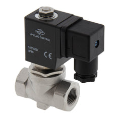 Electroválvula ST-SA 3/8'' acero inoxidable EPDM 0-10bar 12V DC