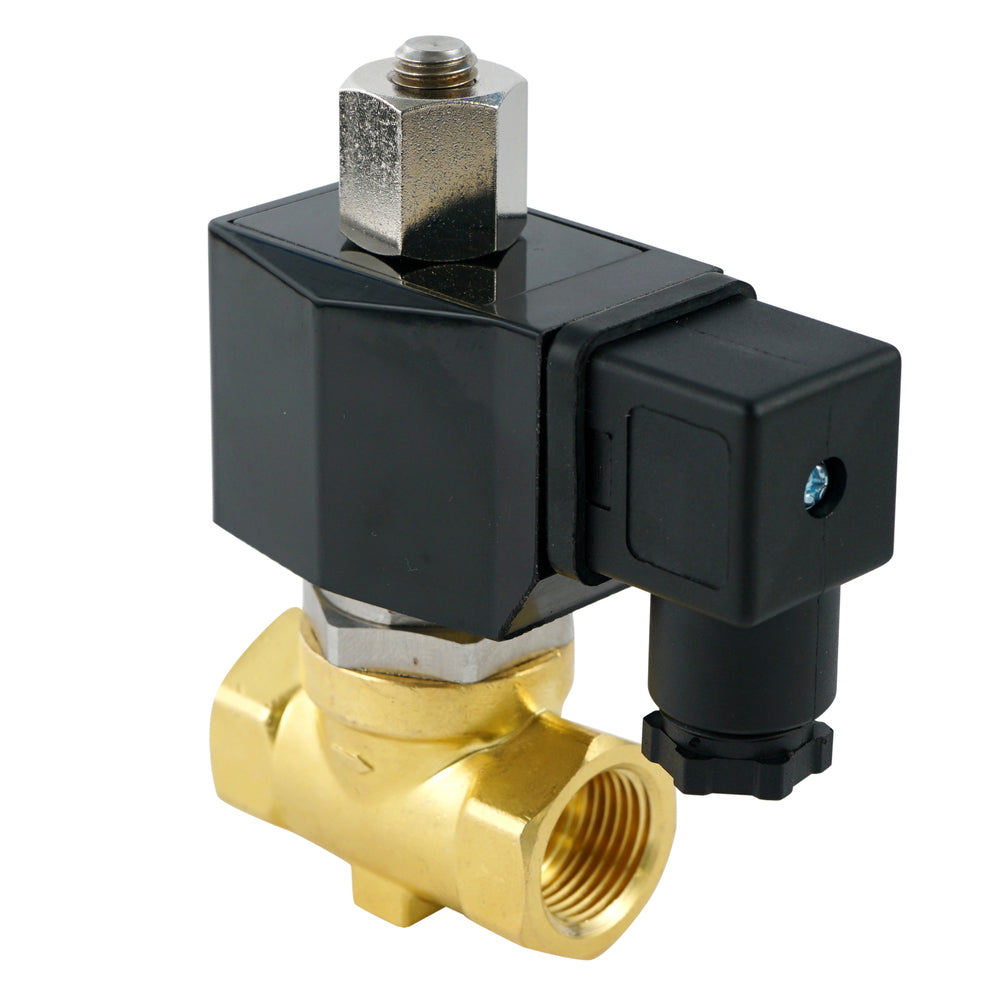 Solenoid Valve ST-SB 1/4'' NO brass EPDM 0-16bar 24V AC