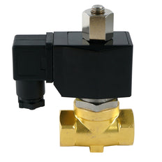 Solenoid Valve ST-SB 1/4'' NO brass FKM 0-16bar 120V AC