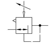 Pressure Regulator Pilot Operated G3/4'' 15000 l/min 0.0-20.0bar/0-290psi Aluminium Standard 5