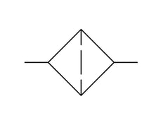 Filtro de carbón activado G1'' 2500l/min sin drenaje Polycarbonate Futura 4
