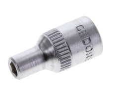 1/4" Gedore Socket Insert for 4 mm External Hexagon Bolts